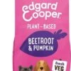 Edgard & Cooper 4x Edgard&amp, Cooper Plantaardig Hondenvoer Rode Biet Pompoen 2, 5 Kg