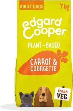 Edgard & Cooper Edgard&Cooper Plantbased Adult Wortel&Courgette Hondenvoer 7 Kg