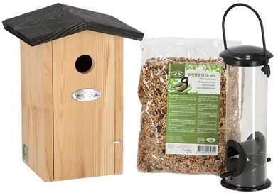 Esschert Design Vogelvoederset Pimpelmees 1 Esschert Design Vogelvoederset Pimpelmees