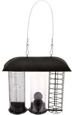 Best For Birds Metalen Drie In Een Voedersilo Zwart 24 Cm Vogelvoederhuisjes 1 Best For Birds Metalen Drie In Een Voedersilo Zwart 24 Cm Vogelvoederhuisjes