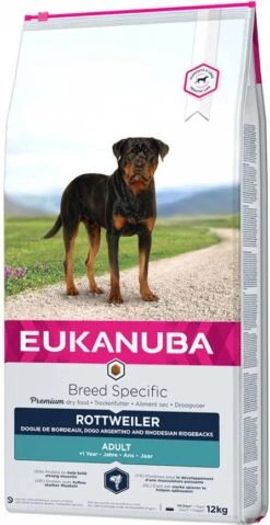 Eukanuba 2x12kg Rottweiler Breed Specific Hondenvoer -Dierenwinkel Met Korting eukanuba 12kg rottweiler breed specific hondenvoer 107005