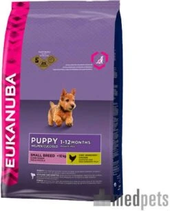 Eukanuba Puppy Small Breed Kip Hondenvoer Dubbelpak 2 X 3 Kg -Dierenwinkel Met Korting eukanuba dog growing puppy small breed 3 kg 40689