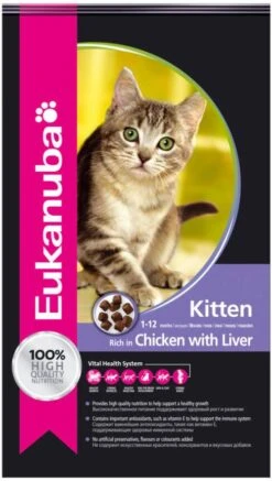 Eukanuba Healthy Start Kitten Kattenvoer Voordeelpakket 3 X 2 Kg 17 Eukanuba Healthy Start Kitten Kattenvoer Voordeelpakket 3 X 2 Kg -Dierenwinkel Met Korting eukanuba kat kitten junior kip lever 2 kg 67204