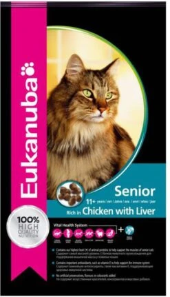 Eukanuba 3x Kat Top Condition 7+ Senior Kip Lever 4 Kg -Dierenwinkel Met Korting eukanuba kat top condition 7 senior kip lever 4 kg 65679