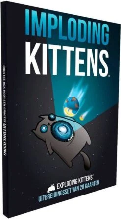 Asmodee Exploding Kittens Kaartspel Imploding Kittens Uitbreiding(Nl )