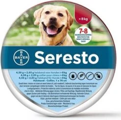 Seresto 5% Korting! Op Vlooienhalsband Voor Honden Voor Honden > 8 Kg(Halsband 70 Cm ) -Dierenwinkel Met Korting false seresto teken en vlooienband grote hond 17407