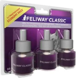 Feliway Anti Stress Navulling Kat Anti Stressmiddel 48 Ml 1 Maand -Dierenwinkel Met Korting feliway classic navulling 3 x 48 ml 41687