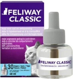 Feliway Anti Stress Navulling Kat Anti Stressmiddel 48 Ml 1 Maand -Dierenwinkel Met Korting feliway classic navulling tripack3 st 48 ml 41861