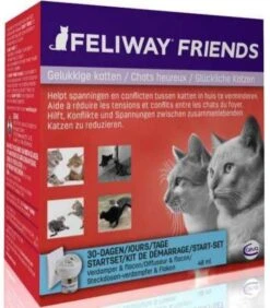 Feliway Friends Verdamper Voor De Kat Verdamper + Vulling 48 Ml -Dierenwinkel Met Korting feliway friends verdamper navulling 48 ml 23029