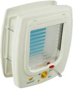 Ferplast Kattenluik Swing 7 SET Magnetisch 4 Standen Wit 72104011 -Dierenwinkel Met Korting ferplast kattenluik swing 7 set magnetisch 4 standen wit 72104011 479769