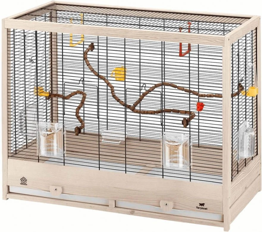 Ferplast Vogelkooi Giulietta 6 81x41x64 Cm 52067217 2 Ferplast Vogelkooi Giulietta 6 81x41x64 Cm 52067217 - Afbeelding 2