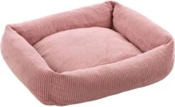 Flamingo Hondenmand Met Rits Colette Rechthoekig 50 Cm Roze