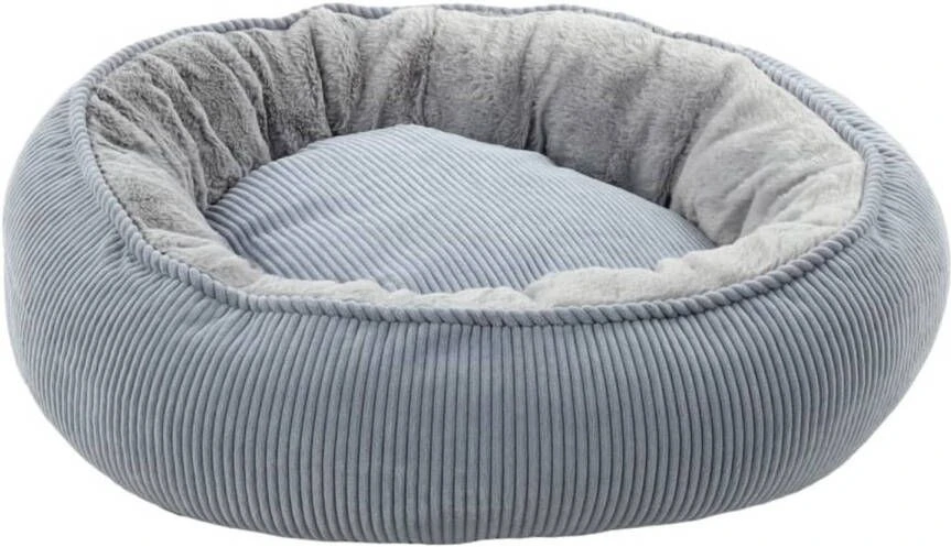 Flamingo Hondenmand Met Rits Colette Rond 46 Cm Blauw 1 Flamingo Hondenmand Met Rits Colette Rond 46 Cm Blauw