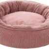 Flamingo Hondenmand Met Rits Colette Rond 46 Cm Roze