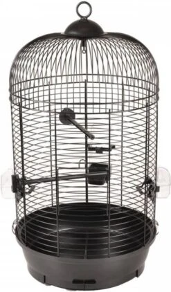 Flamingo Parkietenkooi Sanna 2 34x34x67 Cm Zwart