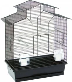 Flamingo Vogelkooi Numfor Vogelverblijven 52x30x61 Cm Zwart 5 Flamingo Vogelkooi Numfor Vogelverblijven 52x30x61 Cm Zwart -Dierenwinkel Met Korting flamingo vogelkooi numfor 52x30x61 cm zwart 1183072