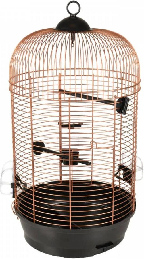 Flamingo Vogelkooi Sanna Vogelverblijven 40x34x64.5 Cm Zwart 2 Flamingo Vogelkooi Sanna Vogelverblijven 40x34x64.5 Cm Zwart - Afbeelding 2