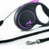 Flexi Black Design Koord S 5 M Hondenriem Roze&Zwart