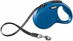 Flexi Rollijn New Classic Tape Medium 5 M Hondenriem Blauw Tot25kg -Dierenwinkel Met Korting flexi new classic lint blauw 22542