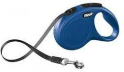 Flexi Rollijn New Classic Tape Medium 5 M Hondenriem Blauw Tot25kg -Dierenwinkel Met Korting flexi rollijn classic band blauw 5 mtr tot 15 kg 53982