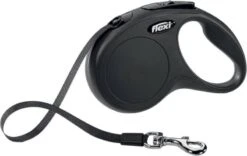 Flexi Rollijn New Classic Tape Large 5 M Hondenriem Zwart Tot50kg -Dierenwinkel Met Korting flexi rollijn classic band zwart 5 mtr tot 50 kg 24260