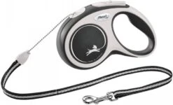 Flexi Rollijn New Comfort Tape M 5 M Hondenriem Zwart&Lichtgrijs -Dierenwinkel Met Korting flexi rollijn new comfort tape 5 meter zwartwit 893698