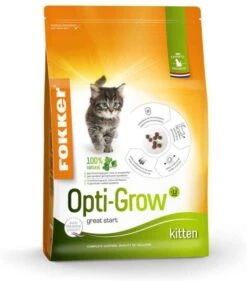 Fokker 3x Opti Grow Kitten Kattenvoer Gevogelte 2, 5 Kg -Dierenwinkel Met Korting fokker cat opti grow kitten 25 kg 49749