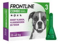 Frontline Combo L: Van 20 Tot 40 Kg Anti Vlooienmiddel En Tekenmiddel Hond 3 Pipetten -Dierenwinkel Met Korting frontline combo hond l 20 40 kg 3 pipetten 66