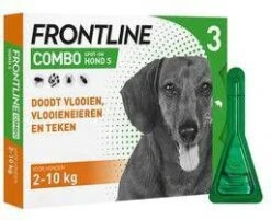 Frontline Combo S: Van 2 Tot 10 Kg Anti Vlooienmiddel En Tekenmiddel Hond 3 Pipetten -Dierenwinkel Met Korting frontline combo hond s 2 10 kg 3 pipetten 64