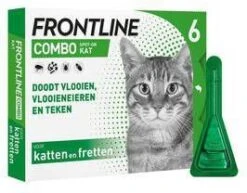 Frontline Combo Spot On Anti Vlooien En Teken Druppels Kat Vanaf 1 Kg 6 Pipetten -Dierenwinkel Met Korting frontline combo kat 6 pipetten 845