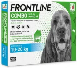 Frontline Combo Spot On 2 Medium Hond Medium Anti Vlooien En Tekenmiddel 4+2 Pip 18 Frontline Combo Spot On 2 Medium Hond Medium Anti Vlooien En Tekenmiddel 4+2 Pip -Dierenwinkel Met Korting frontline combo spot on hond m 6 pipetten 23588