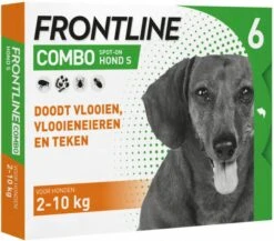 Frontline Combo S: Van 2 Tot 10 Kg Anti Vlooienmiddel En Tekenmiddel Hond 3 Pipetten -Dierenwinkel Met Korting frontline combo spot on hond s 6 pipetten 53541