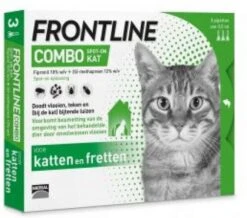 Frontline Combo Spot On Anti Vlooien En Teken Druppels Kat Vanaf 1 Kg 6 Pipetten -Dierenwinkel Met Korting frontline combo spot on kat 3 pipetten 25136