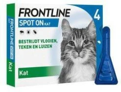 Frontline Spot On Anti Vlooien En Teken Druppels Kat Vanaf 1 Kg 6 Pipetten -Dierenwinkel Met Korting frontline spot on kat 4 pipetten 63