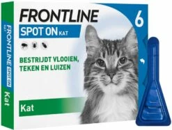 Frontline Spot On Anti Vlooien En Teken Druppels Kat Vanaf 1 Kg 6 Pipetten -Dierenwinkel Met Korting frontline spot on kat 6 pipetten 41054