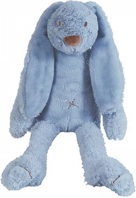 Happy Horse Knuffel Donkerblauw Konijn Richie Groot 2 Happy Horse Knuffel Donkerblauw Konijn Richie Groot - Afbeelding 2