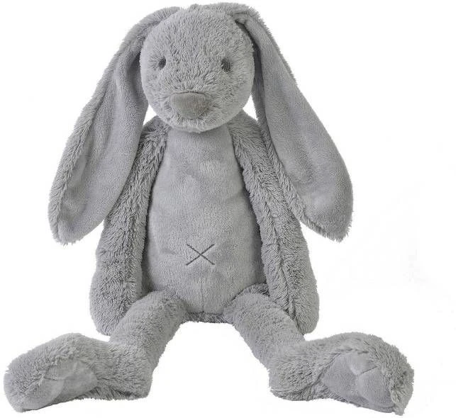 Happy Horse Big Grey Rabbit Richie Knuffel 58 Cm 2 Happy Horse Big Grey Rabbit Richie Knuffel 58 Cm - Afbeelding 2