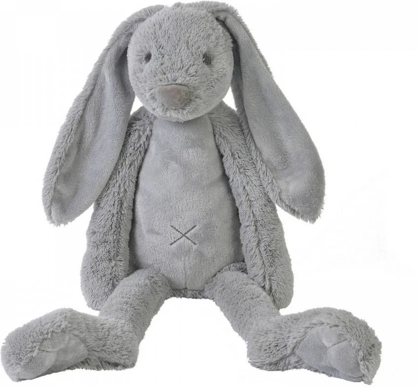 Happy Horse Big Grey Rabbit Richie Knuffel 58 Cm 3 Happy Horse Big Grey Rabbit Richie Knuffel 58 Cm - Afbeelding 3