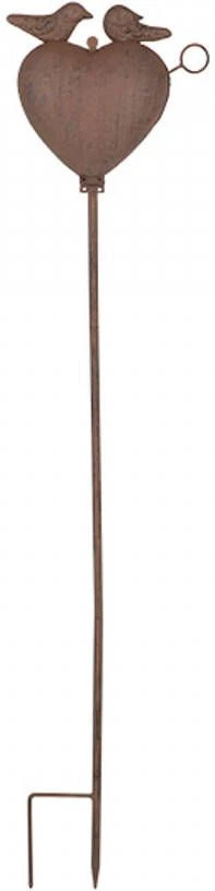 Haushalt Vogel Voerderstation Roestbruin 26.5 X 15.5 X 97 Cm