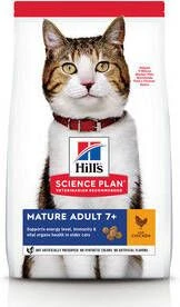 Hill's Hill's Mature Adult 7+ Kip Kattenvoer 10 Kg + 12 X Hill's Mature/Senior Favourite Selection Pouches 5 Hill's Hill's Mature Adult 7+ Kip Kattenvoer 10 Kg + 12 X Hill's Mature/Senior Favourite Selection Pouches - Afbeelding 5