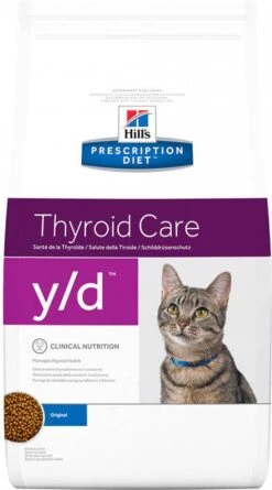 Hill's Prescription Diet 1, 5kg Feline Y/D Bij Schildklierproblemen Kattenvoer -Dierenwinkel Met Korting hills prescription diet 1 5kg yd thyroid health original kattenvoer 113556