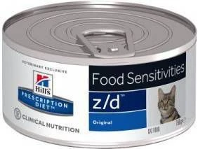 Hill&apos, S Prescription Diet Z/D Food Sensitivities Nat Kattenvoer Blik 2 Trays(48 X 156 Gr ) 1 Hill&apos, S Prescription Diet Z/D Food Sensitivities Nat Kattenvoer Blik 2 Trays(48 X 156 Gr )