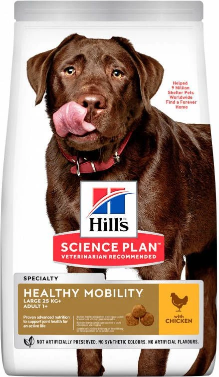 Hill's Science Plan Voordeelpakket 2 Zakken Adult Healthy Mobility Large Breed Met Kip(2 X 14 Kg ) 3 Hill's Science Plan Voordeelpakket 2 Zakken Adult Healthy Mobility Large Breed Met Kip(2 X 14 Kg ) - Afbeelding 3