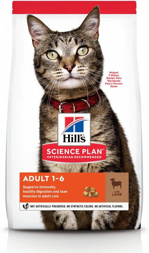 Hill's Hill's Adult Lam & Rijst Kattenvoer 10 Kg + 12 X Hill's Adult Favourite Selection Pouches 5 Hill's Hill's Adult Lam & Rijst Kattenvoer 10 Kg + 12 X Hill's Adult Favourite Selection Pouches - Afbeelding 5