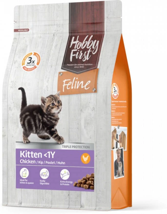 Hobbyfirst Feline Kitten Kip Kattenvoer 2 X 4, 5 Kg 2 Hobbyfirst Feline Kitten Kip Kattenvoer 2 X 4, 5 Kg - Afbeelding 2