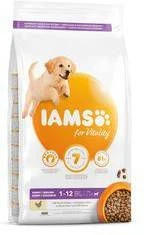 Iams 2x12kg For Vitality Dog Puppy & Junior Large Kip Hondenvoer 3 Iams 2x12kg For Vitality Dog Puppy & Junior Large Kip Hondenvoer - Afbeelding 3