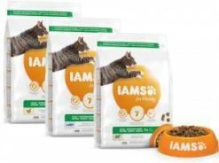 Iams 10% Korting! Vitality Droogvoer 10 Kg Adult Sterilised Chicken -Dierenwinkel Met Korting iams for vitality combi pack vislamkip kattenvoer 3 x 3 kg 3660
