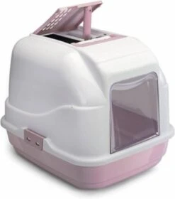 Imac Kattentoilet Easy Cat Roze 50 X 40 X 40 Cm -Dierenwinkel Met Korting imac kattentoilet easy cat roze 50 x 40 x 40 cm 56002