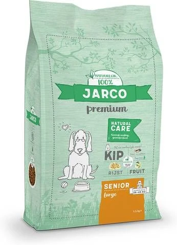 Jarco Dog Natural Large Senior Kip Hondenvoer 2.5 Kg 26 45 Kg 1 Jarco Dog Natural Large Senior Kip Hondenvoer 2.5 Kg 26 45 Kg