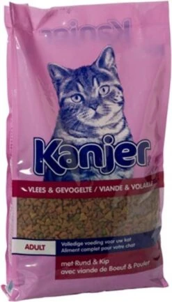 Kanjer Kattenbrokken Vlees Gevogelte 10 Kg -Dierenwinkel Met Korting kanjer kattenbrokken vlees gevogelte 10 kg 49178